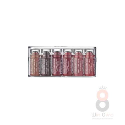 Golden Rose Velvet Lipstick 6'li Mini-mix 1 - Mat Ruj