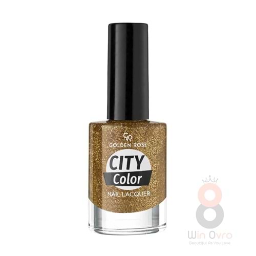 Golden Rose City Color Nail Lacquer Glittering Shades Oje 103