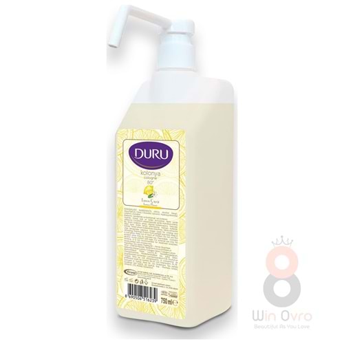 Duru Limon Çiçeği Kolonya Pompalı 750 ml 80 Derece