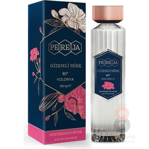 Pereja Gizemli Misk Kolonyası 250 ml Cam Şişe