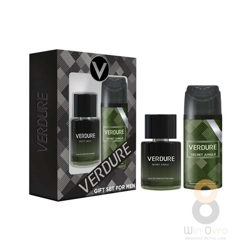 Verdure Secret Jungle Erkek Parfüm + Deodorant 2'li Set