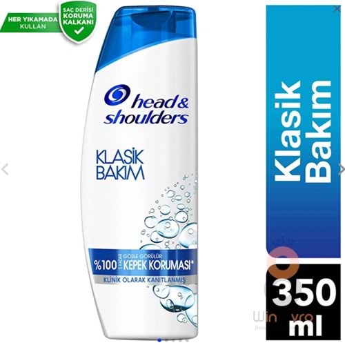Head & Shoulders Klasik Bakım Kepeğe Karşı Etkili Şampuan 350 ml