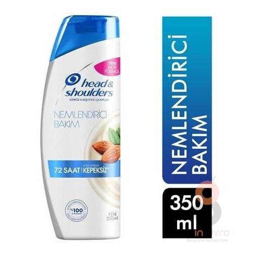Head & Shoulders Nemlendirici Bakım Kepeğe Karşı Karşı Etkili Şampuan 350 ml