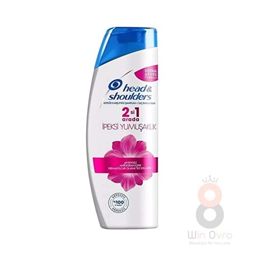Head & Shoulders Şampuan İpeksi yumuşaklık 2 in 1 350 ml