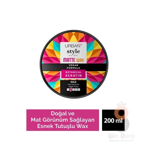 Urban Care Style Guide Matte Wax