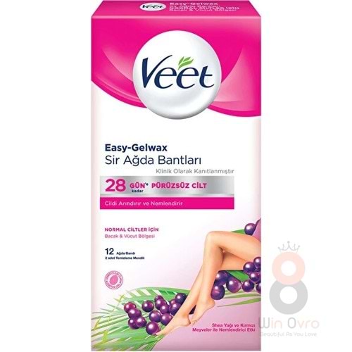 Veet Kolay Kullanım Soğuk Ağda Bantları