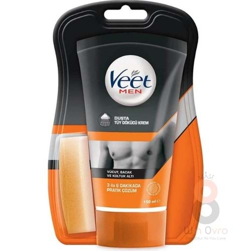 Veet Men Erkek Duşta Tüy Dökücü Krem 150 ml