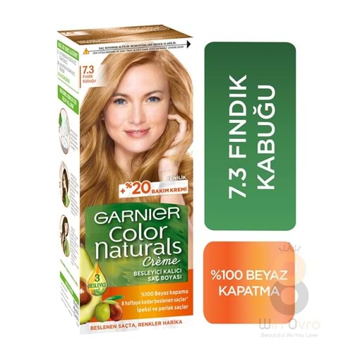 Garnier Color Naturals Saç Boyası 7.3 Fındık Kabuğu