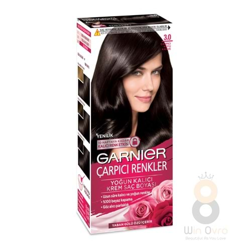 Garnier Çarpıcı Renkler 3/0 - Çarpıcı Kahve Saç Boyası