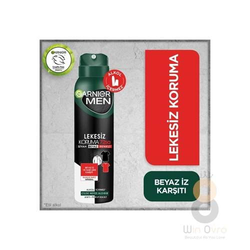 Garnier Men Lekesiz Koruma Aerosol 150 ml Sprey