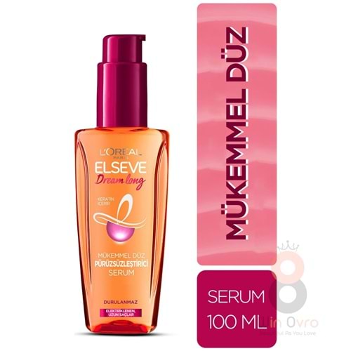Loreal Paris Elseve Dream Long Mükemmel Düz Pürüzsüzleştirici Serum