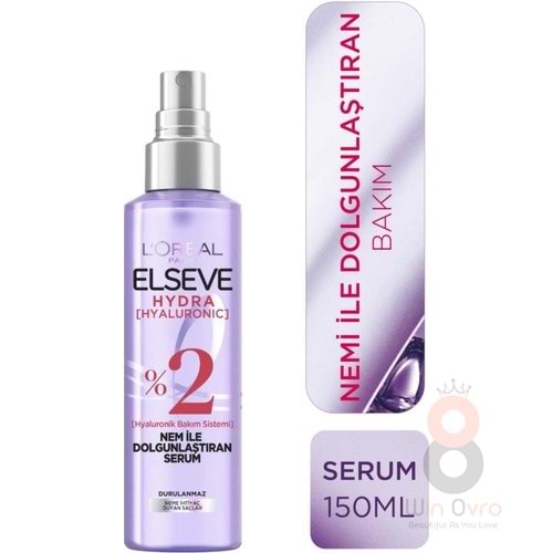Loreal Paris Elseve Hydra [hyaluronic] Nem ile Dolgunlaştıran Serum 150ML