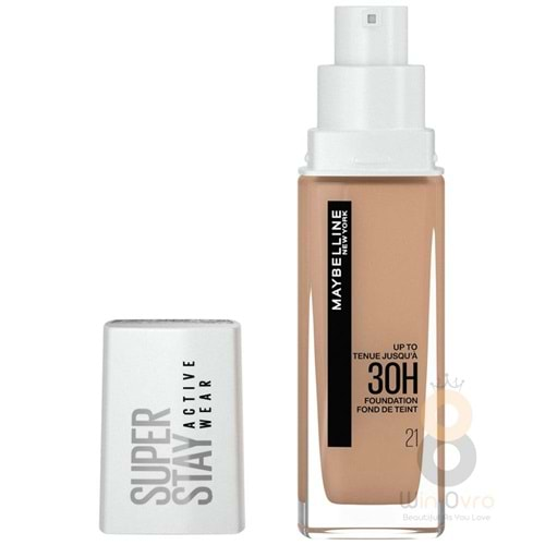 Maybelline Super Stay Active Wear Fondöten 21 Nude Beige 30ml