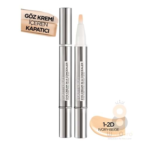 Loreal Paris True Match Kapatıcı Göz Kremi İçeren Kapatıcı (2'si 1 Arada)