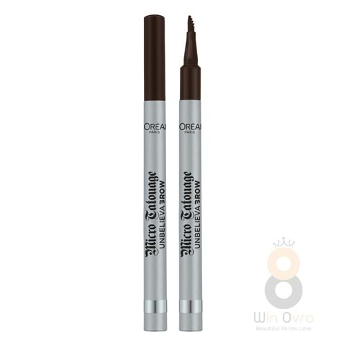 Loreal Paris Unbelieva Brow Micro Tatouage Kaş Kalemi - 109 Ebony