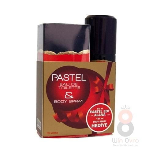 Pastel For Women Edt 50 ml + 125 ml Deodorant Kadın Parfüm Seti
