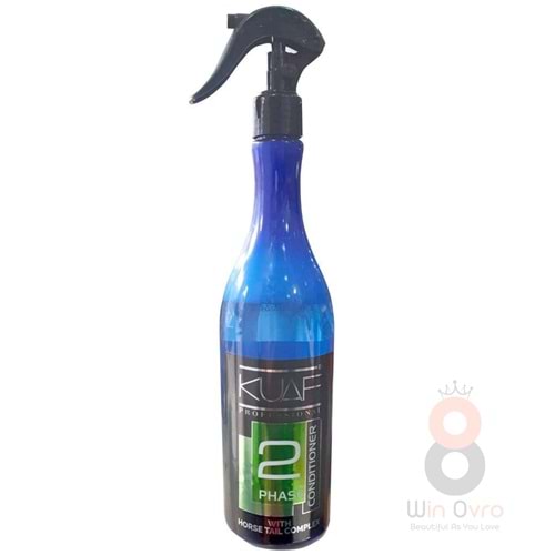 Kuaf Conditioner Çift Fazlı Fön Suyu 400 Ml.-At Kuyruğu Kompleksi-Yeşil