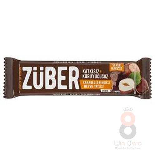 Züber Fındıklı Çikolatalı Meyve Bar 40 G