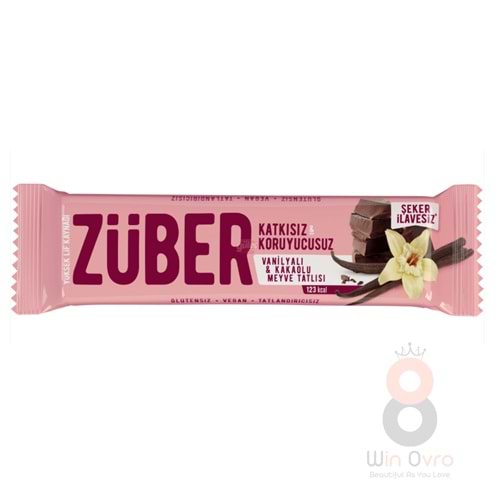 Züber Vanilyalı Kakaolu Meyve Tatlısı 40 G