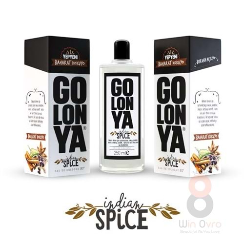 Golonya Kolonya Spice Baharat Kokusu 250 ml