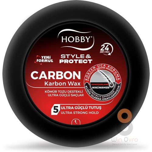 Hobby Style & Protect Wax Carbon 100 ml