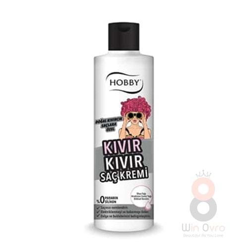 Hobby Saç Kremi Kıvır Kıvır Doğal Kıvırcık Saçlara Özel 250 Ml