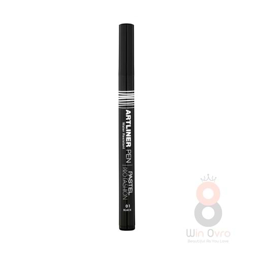 Pastel Artliner Pen - Artliner Kalem 01 Black