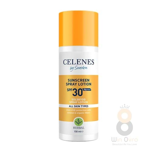 Celenes Herbal Güneş Koruyucu Losyon Sprey 30SPF 150 ml