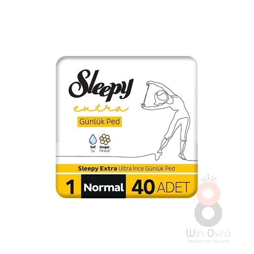 Sleepy Extra Ultra Ince Günlük Ped Normal 40 Adet Ped