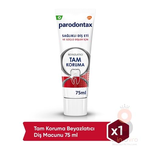 Parodontax Beyazlatıcı Tam Koruma Diş Macunu 75 ml