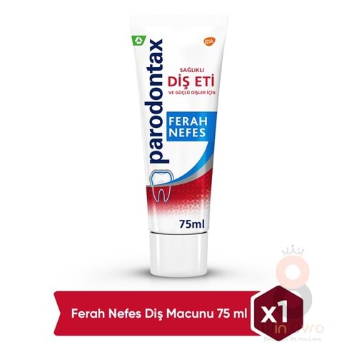 Parodontax Ferah Nefes Diş Macunu 75ML