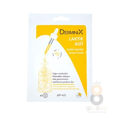 Derminix Laktik Asit Kağıt Maske