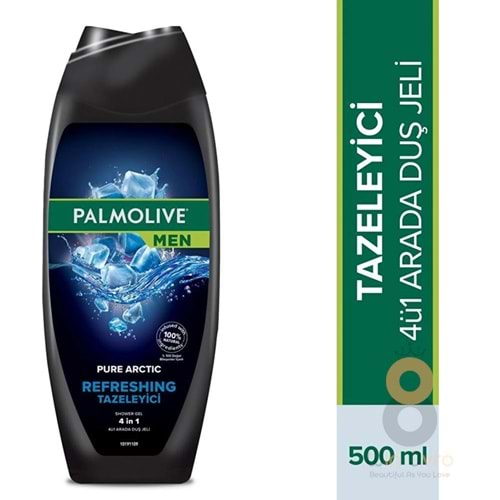 Palmolive Men Pure Artric 4ü1 Arada Tazeleyici Erkek Duş Jeli 500 ml