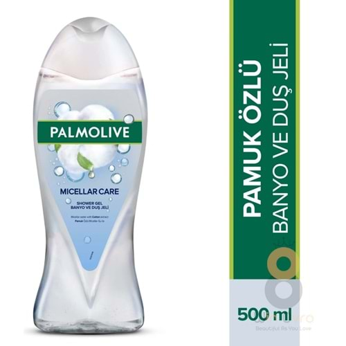 Palmolive Micellar Care Pamuk Özlü Micellar Su ile Banyo ve Duş Jeli 500 ml