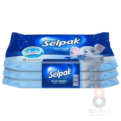 Selpak Islak Cep Mendil Antibakteriyel 3x10 lu