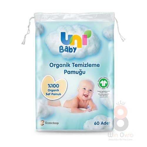 Uni Baby Bebek Temizleme Pamuğu 60'lı