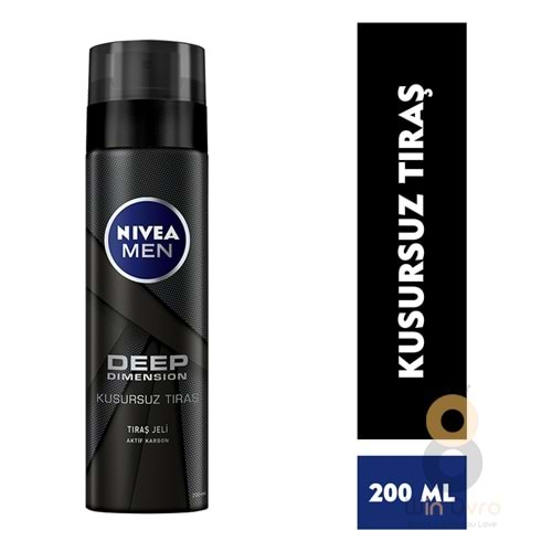 Nivea Men Deep Dimension Tıraş Jeli 200ml