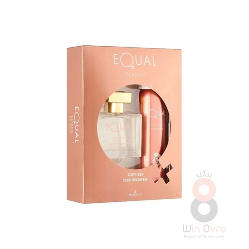 Equal Classic Kadın Parfüm Seti 75 ml Edt 150 ml Deodorant