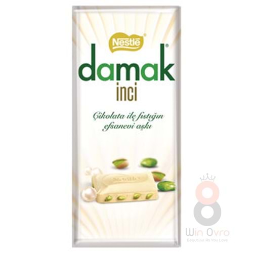 Nestle Damak İnci Antep Fıstıklı Çikolata Dikdörtgen 70 G