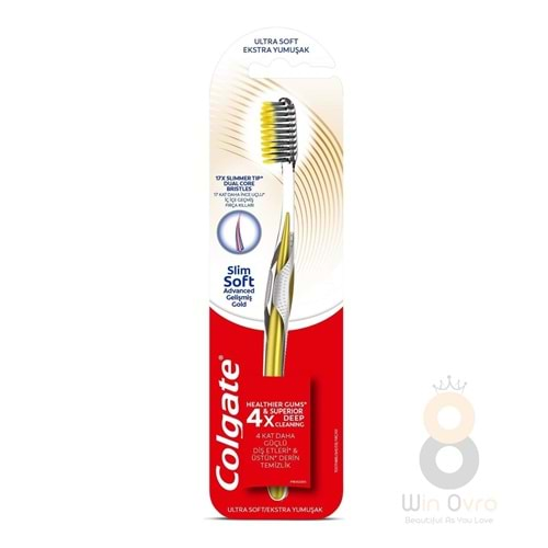 Colgate Diş Fırçası Miktro İnce Gelişmiş Gold SLİM SOFT 4X DERİN TEMİZLİK