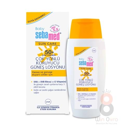 Sebamed Sun Bebe Bebek SPF 50 Güneş Losyonu 150 ml