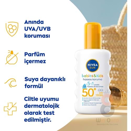 Nivea Çocuklar İçin Güneş Koruyucu Sprey 200 ml