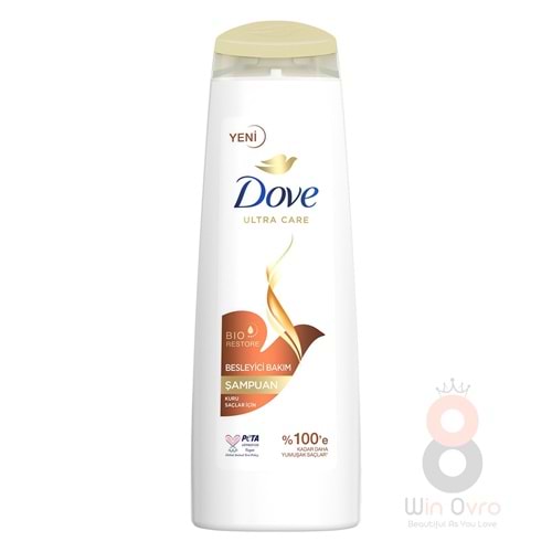 Dove Ultra Care Saç Bakım Şampuanı Besleyici Bakım Kuru Saçlar İçin 400 ml
