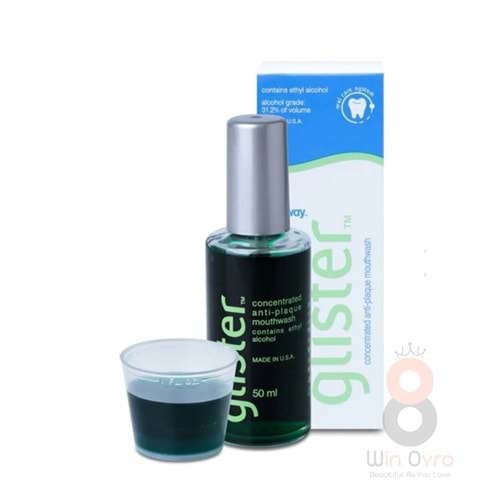 Amway Glister Concentrated Anti-Plaque Moutwash Konsanstre Ağız Bakım Suyu 50 ml