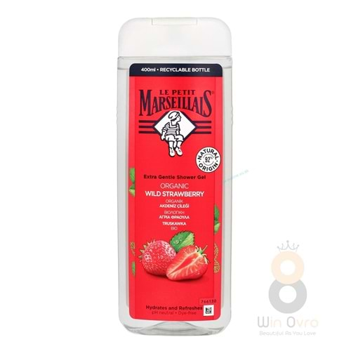 Le Petit Marseillais Duş Jeli Akdeniz Çileği 400 ml