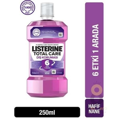 Listerine Total Care 250ml Ağız Bakım Suyu