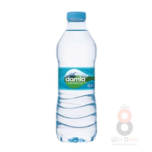 Damla Doğal Kaynak Suyu 500 ml. Pet Şişe