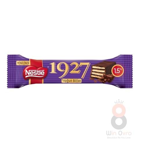 Nestle 1927 Yoğun Bitter Çikolata Kaplamalı Gofret 27 Gr