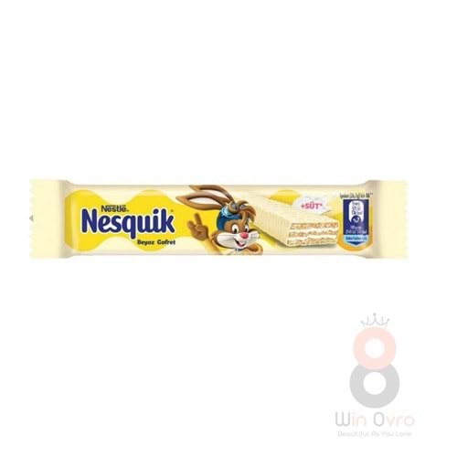 Nestle Nesquik Beyaz Çikolatalı Gofret 26.7 Gr