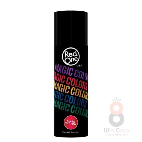 RedOne Magic Colors Sprey Saç Boyası Hot Pink 100 ml